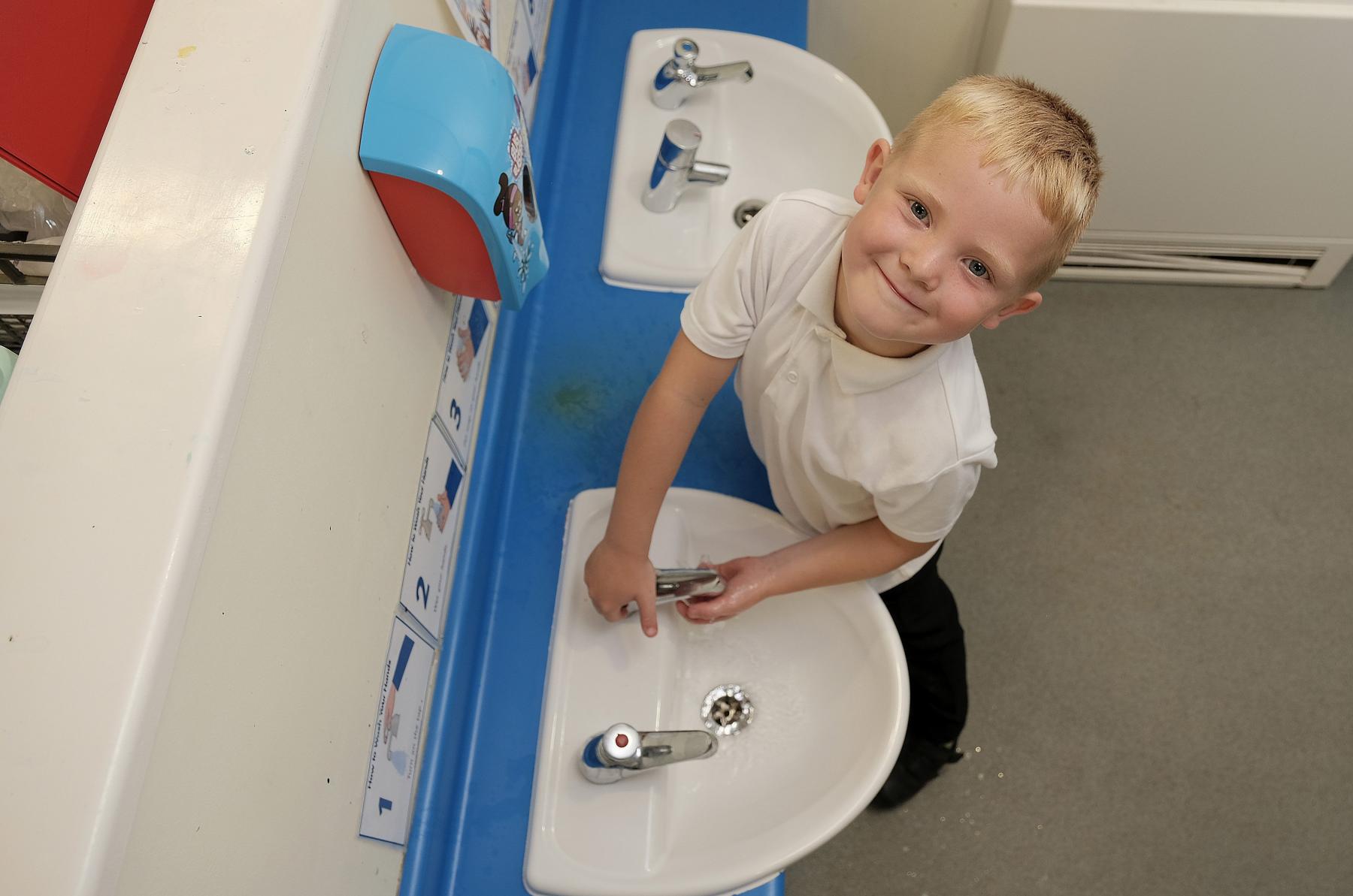 SAFETY FIRST: Children will be encouraged to wash their hands.